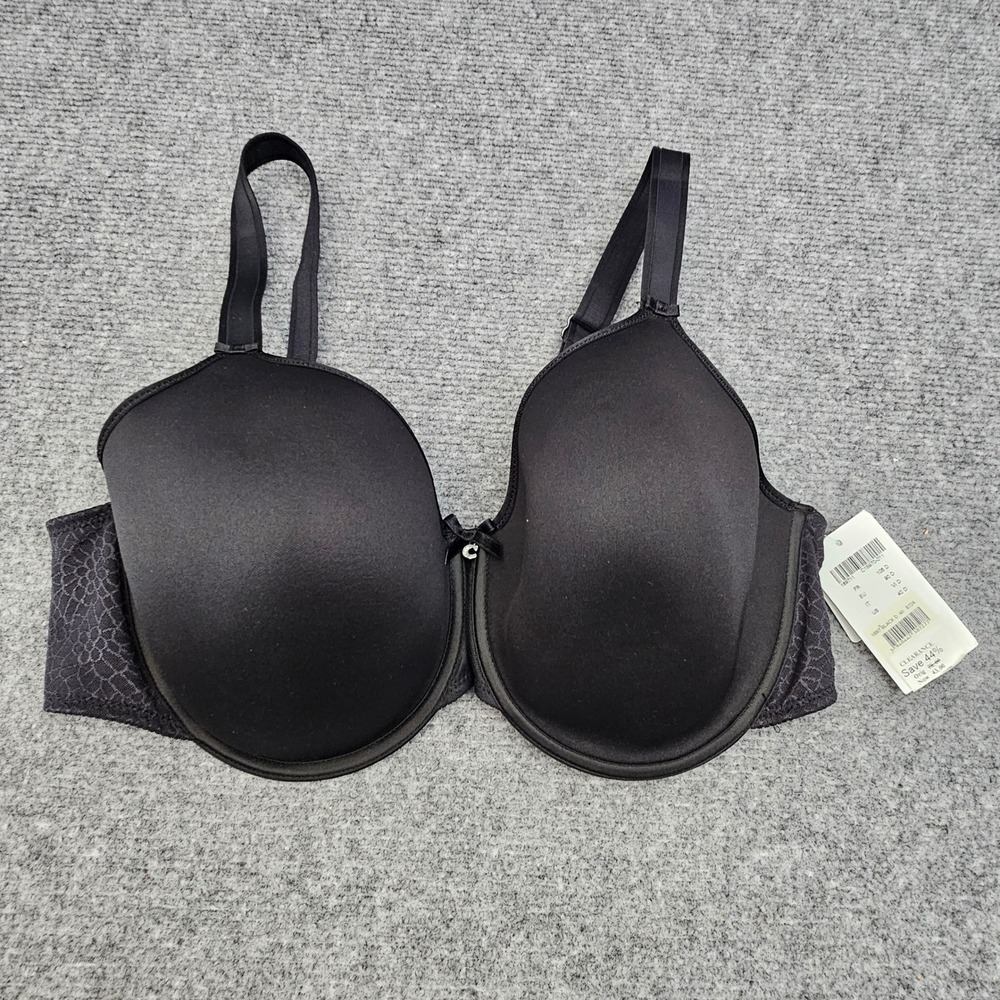 Chantelle Underwire Bra Womens 38DDD Black Lace Breathable Padded 18970-011